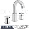 Bristan Casino Cascade 3 Hole Bath Filler Spare Parts
